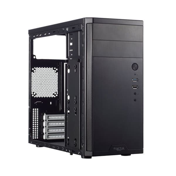 FRACTAL DESIGN Core 1100 PC CASE - Svart - ATX-format (FD-CA-CORE-1100-BL)