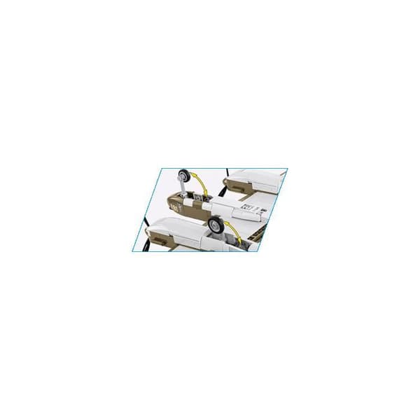 COBI 5763 - LOCKHEED P-38 LIGHTNING (H) - BYGGSET - BRUN