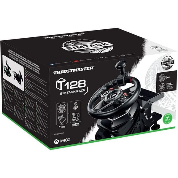 Force Feedback Racing Wheel - THRUSTMASTER - T128 SimTask Pack - Xbox Series X|S, Xbox One, PC