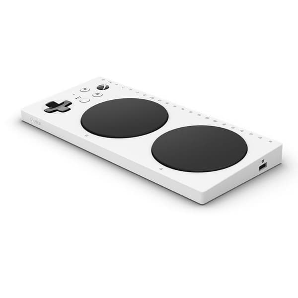Spilcontroller - Xbox - Xbox Adaptive Controller - Tilgængelighed - Bluetooth - Hvid