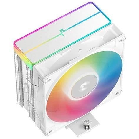 DeepCool AG400 WH Proceskøler 12 cm Hvid 1 stk.