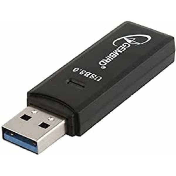 Gembird UHB-CR3-01 kortlæser (MMC, SD, RS-MMC, TransFlash, microSD, SDHC, microSDHC, SDXC, microSDXC) USB 3.0