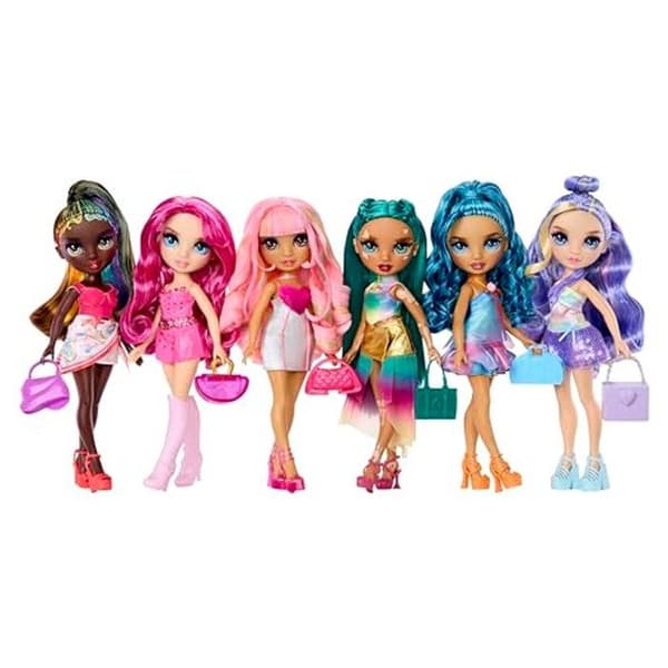 Docka - RAINBOW HIGH - Kia - 28 cm - Rörlig - Rosa klänning och handväska