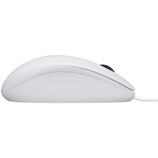 Logitech optisk affärsmus - B100 Vit
