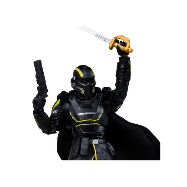 Helldivers 2 B-01 Tactical 7 tommer Deluxe actionfigur, McFarlane Elite udgave nr. 10