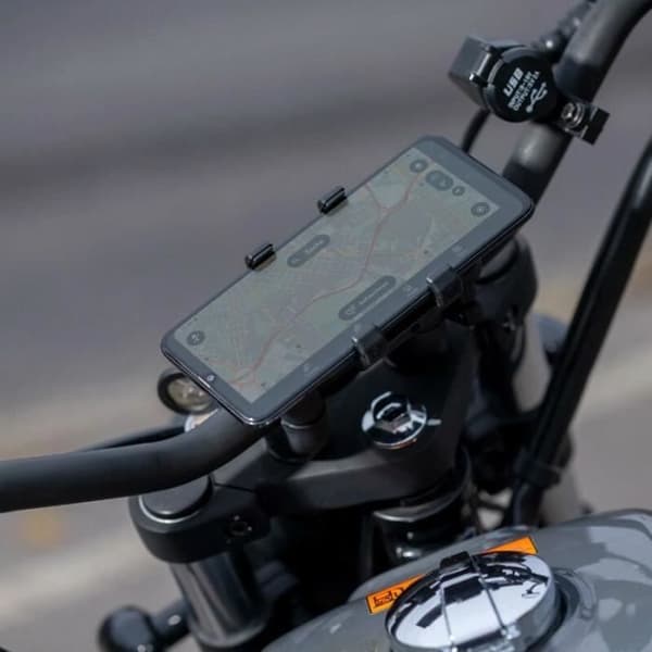 Support smartphone - SP Connect - Universell - Svart - Universell montering - Scooter