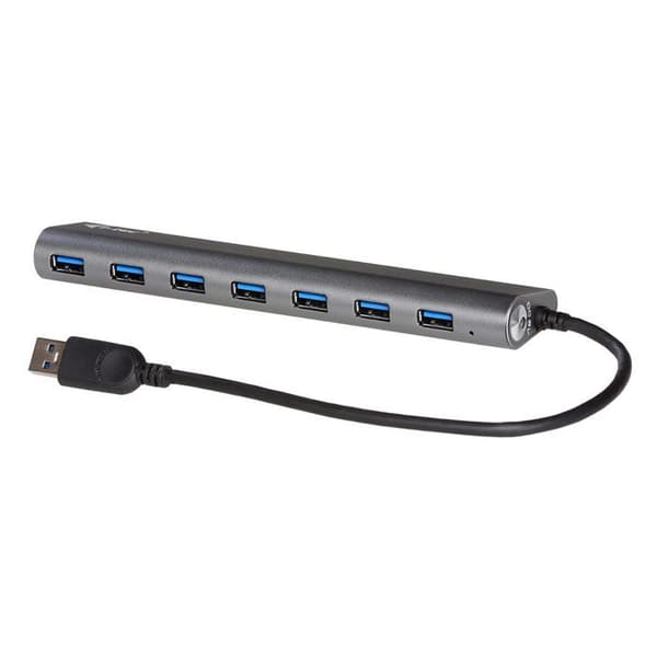 USB-hub - I-TEC - Metall - 7 portar USB 3.0 - Extern - PC, Mac