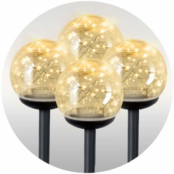 Solarlampor - Ilumen - LS-103 - Set om 4 - LED - IPX4