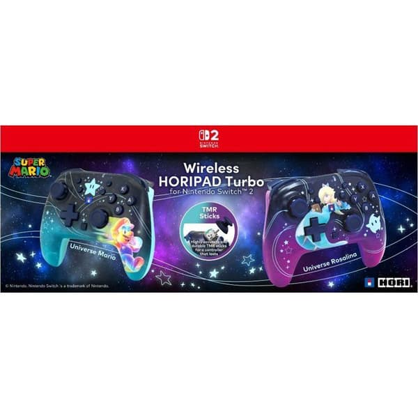 Trådløs Controller | Hori | Mario Galaxy-Accessoire-SWITCH 2