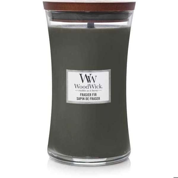 Stearinlys - Grøn Glas - WoodWick - 93175E
