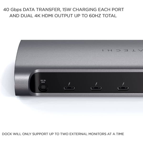 Satechi Thunderbolt 4 dockningsstation