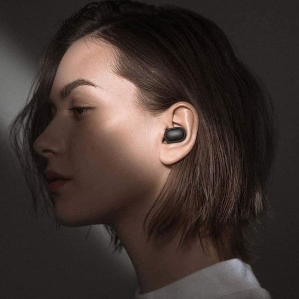 Xiaomi Mi True Wireless Basic 2 Høretelefoner - Sort - Bluetooth 5.0 - Batterilevetid 12 timer - IPX4