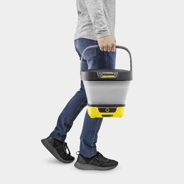 Fällbar lågtryckstvätt OC3 KARCHER - Fällbar - Trådlös - Flöde 2l/min