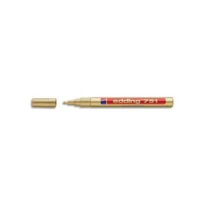 Malerpen - EDDING - 751 - Spids 2 mm - Guld - Uudslettelig
