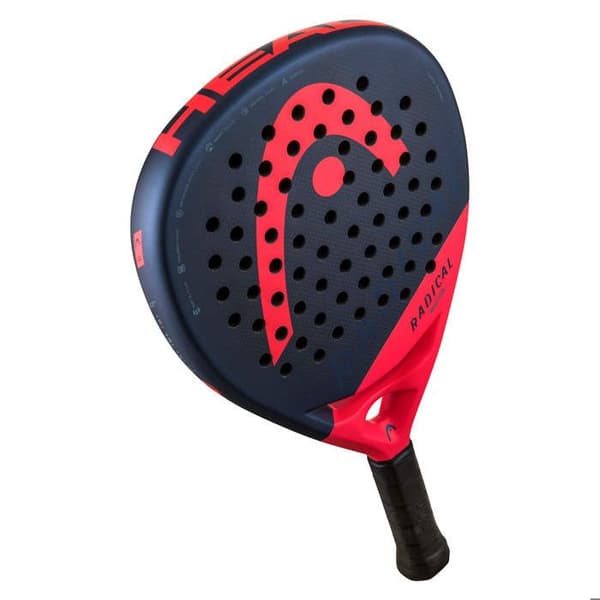 Padelracket - HEAD - Radical - Kolfiber 3K - Unisex - Röd