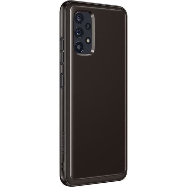 Coque - Samsung - Galaxy A32 4G - Transparent - Blød - Sort