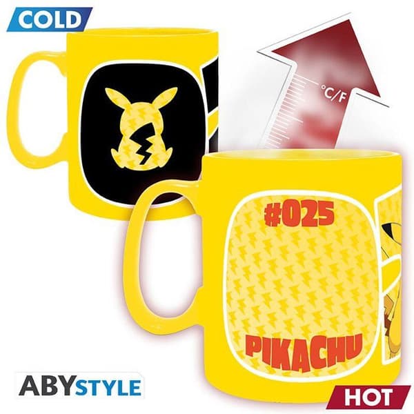 Mug med varmeændring | Pokemon | Pikachu 25 | 460 Ml