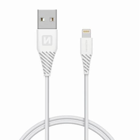 Swissten USB / Lightning Kabel 1,0 M Vit