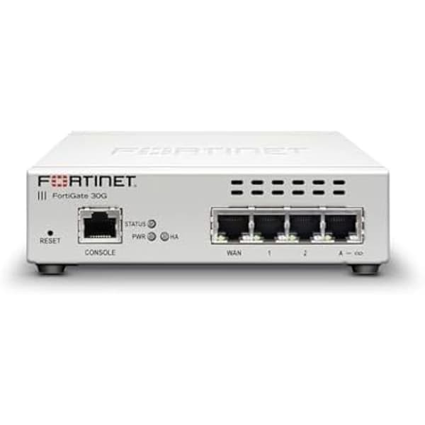 Firewall - FORTINET - FortiGate-30G - 4 porte Gigabit Ethernet - SD-WAN - Centraliseret styring