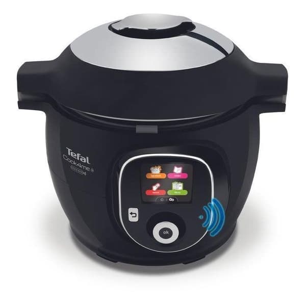 Multifunktionskoger - TEFAL - CY855830 - 150 opskrifter - Bluetooth - 6 tilberedningsmetoder