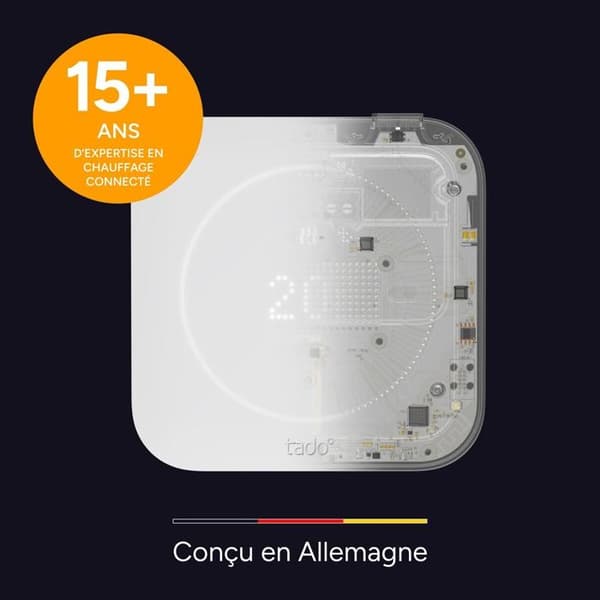 Tado Smart Termostat Startkit Trådbunden och Intelligent 2:a generationen Vit
