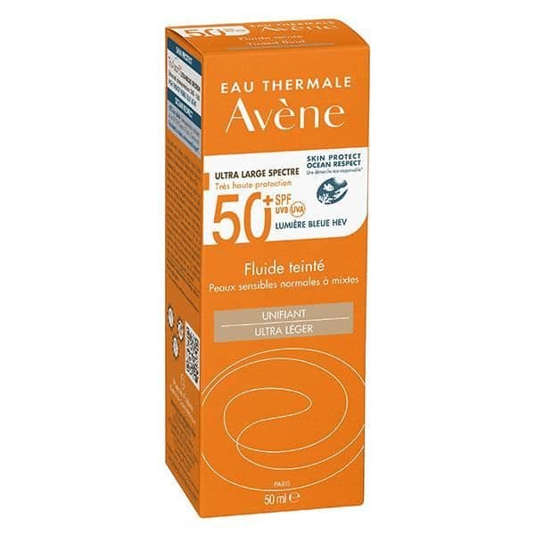 Avène Solaires Tinted Fluid Anti Blue Light SPF50+ 50ml