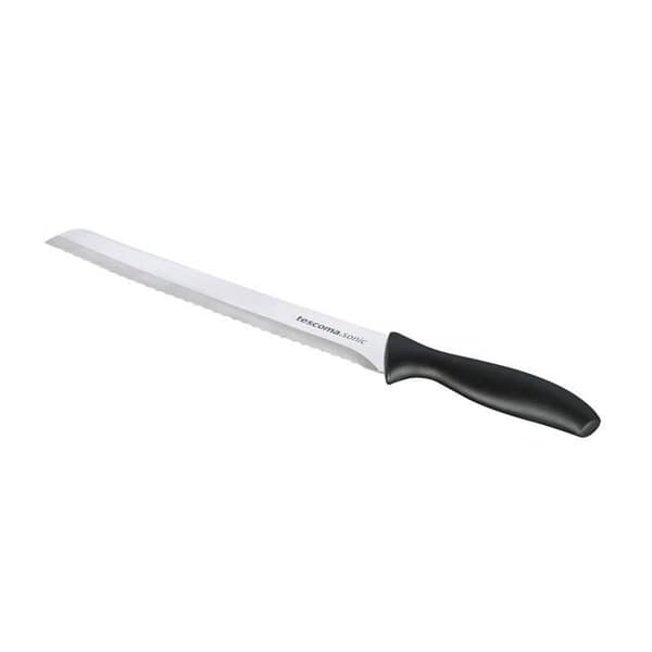 Tescoma 862050, Brødkniv, 20 cm, Rustfrit stål, Rustfrit stål, Sort, Plastik
