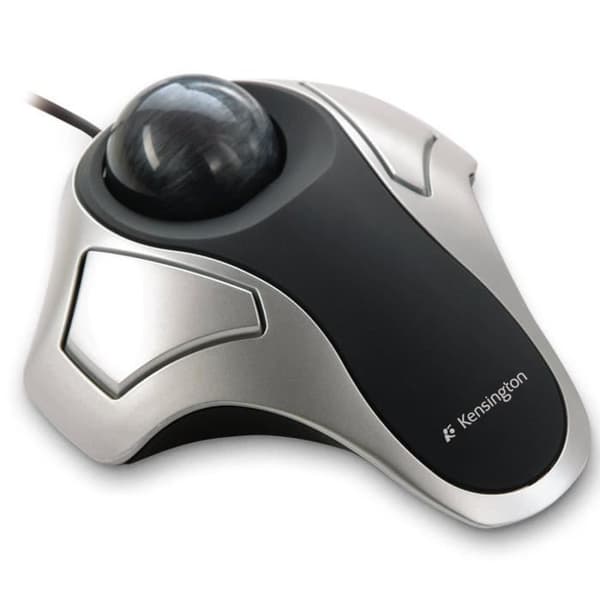 Kensington, Wired Ergonomic TrackBall Mouse til PC, Mac, Ambidextrous, Grå