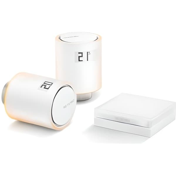 Radiatorventiler - Netatmo - Smart - Spara 37% - Kontrollera med Siri - Programmerbar