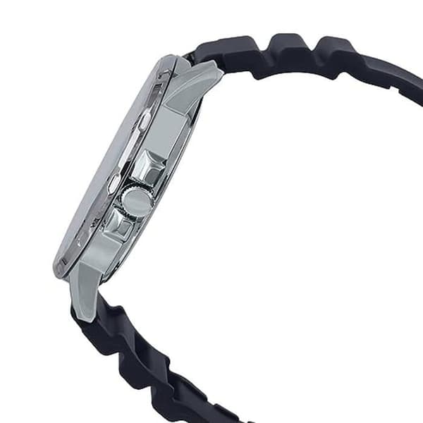 Ur - CASIO - MTP-VD300-1B - Quartz - Sort Urskive - Sort Gummirem