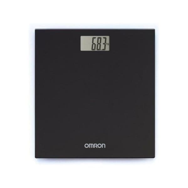 Omron Badevægt 29 x 27 x 2,2 cm Sort glas