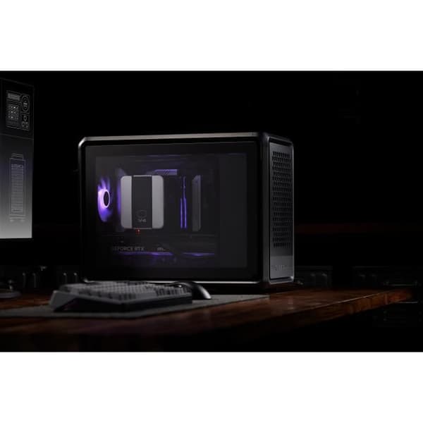 Speldatorlåda - COOLER MASTER - MF400M-KHNN-S00 - MasterFrame 400 Mesh Black - Micro-ATX och Mini-ITX