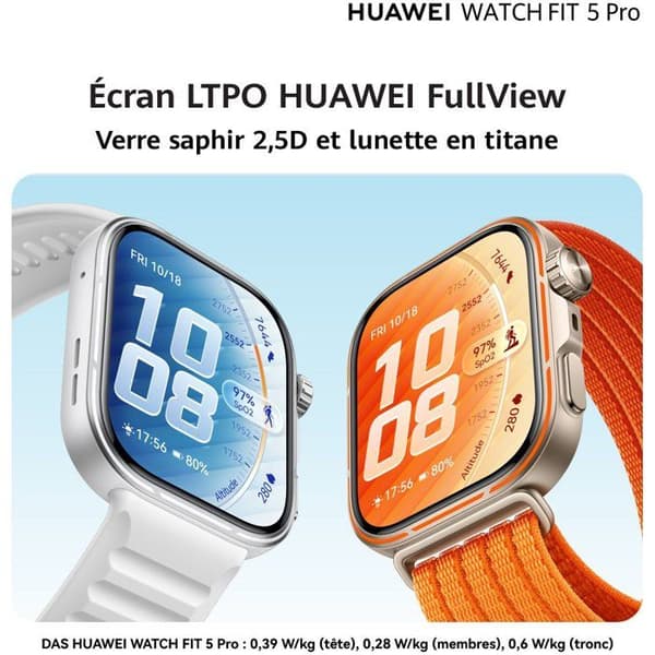 Smartwatch - Huawei - Watch Fit 5 Pro - Sort