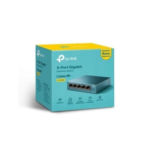 TP-Link LS105G Ikke-styret Gigabit Ethernet (10/100/1000) Blå