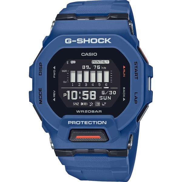 Se G -SHOCK - CASIO - Stødsikker - Multifunktion - Blå