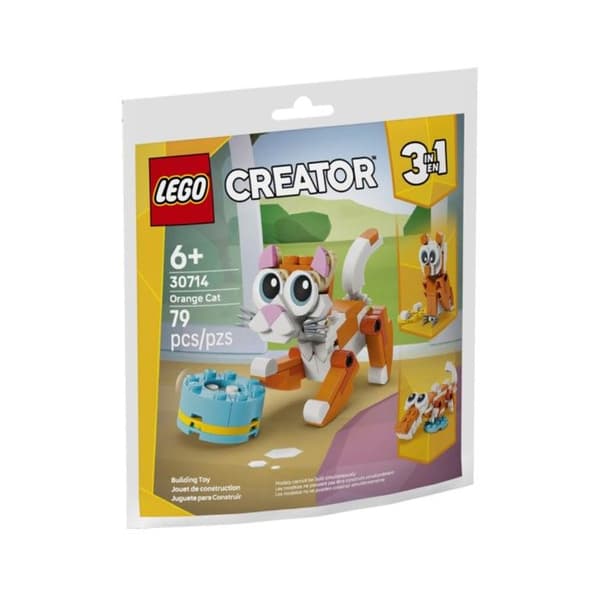 LEGO Creator 3 i 1 Orange Katt – 30714