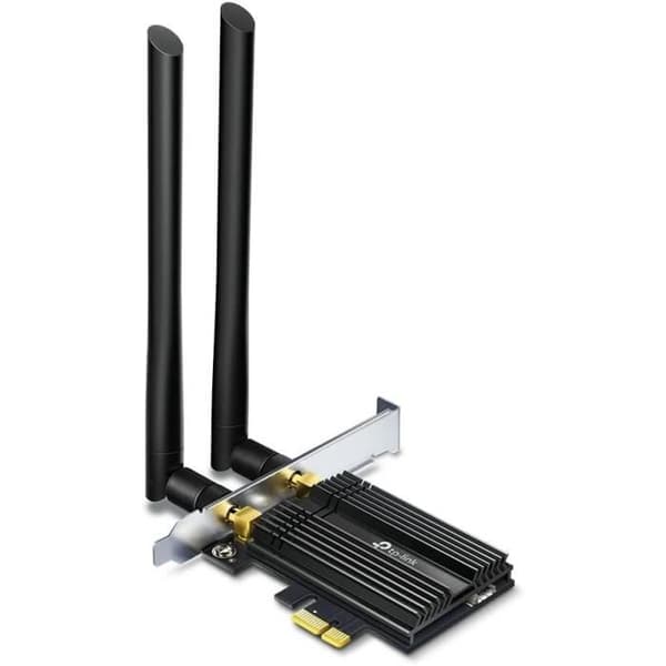 WiFi PCIe-kort - TP-LINK - Archer TX50E - WiFi 6 - Bluetooth 5.3 - 2 antenner
