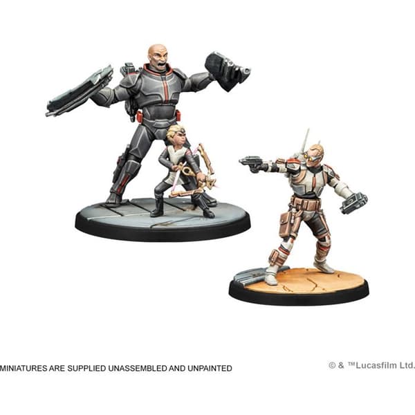 Figur - Atomic Mass Games - Star Wars - Clone Force 99 - 5 figurer - Strategispil