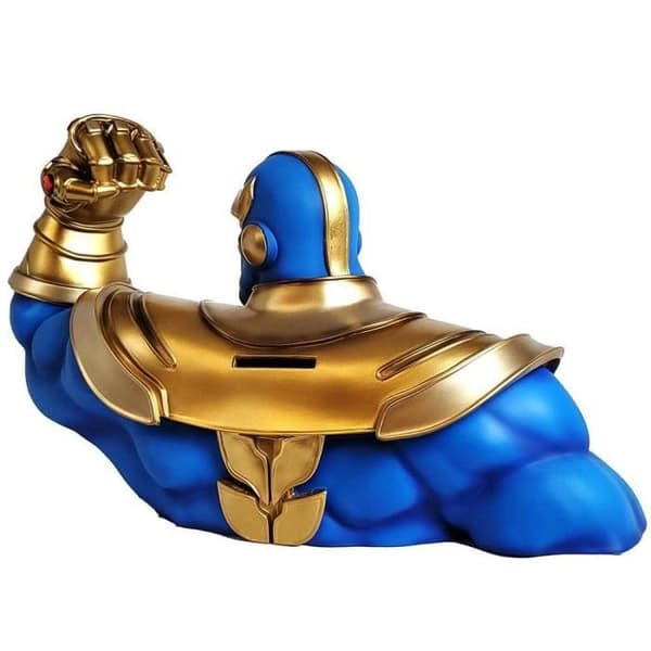 Buste / Spargris - MARVEL COMICS - Thanos - 23 cm - PVC - Blandat