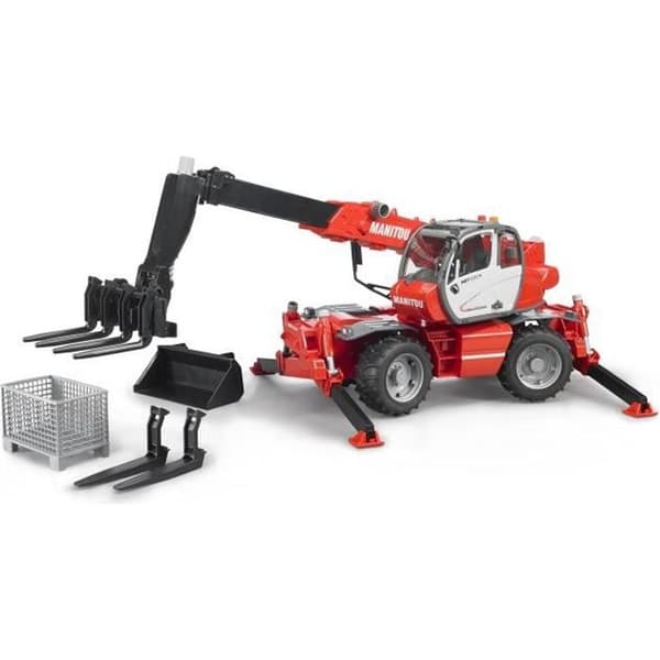 Manitou Telescopic MRT 2150 - BRUDER - Med tilbehør