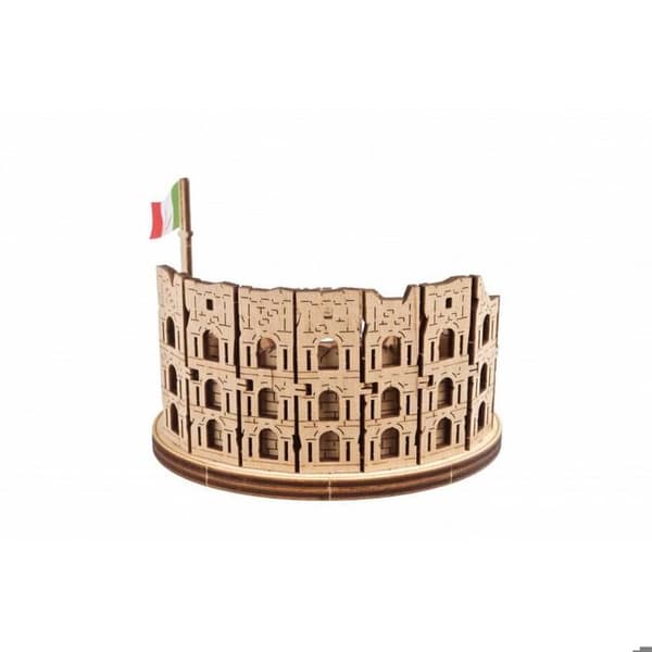 3D pussel i trä: Colosseum i Rom
