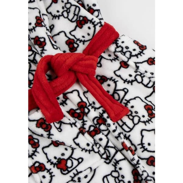 Badrumsmikrofleece med applikationer – Hello Kitty
