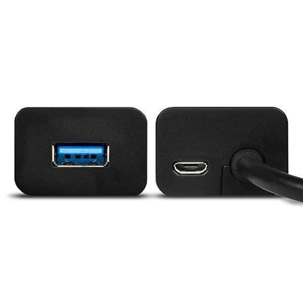 USB Hub - AXAGON - HUE-S2B - 2 Porte - USB 3.0 - Sort - 5000 Mbit/s