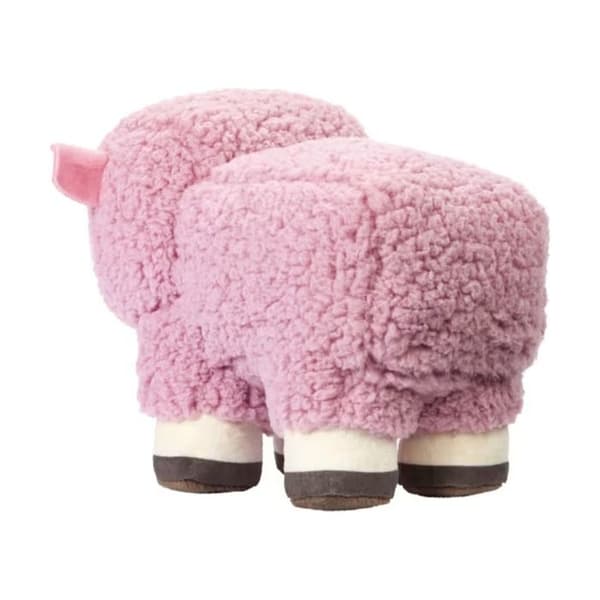 Mattel - Minecraft, filmen - Plush får rosa 20 cm