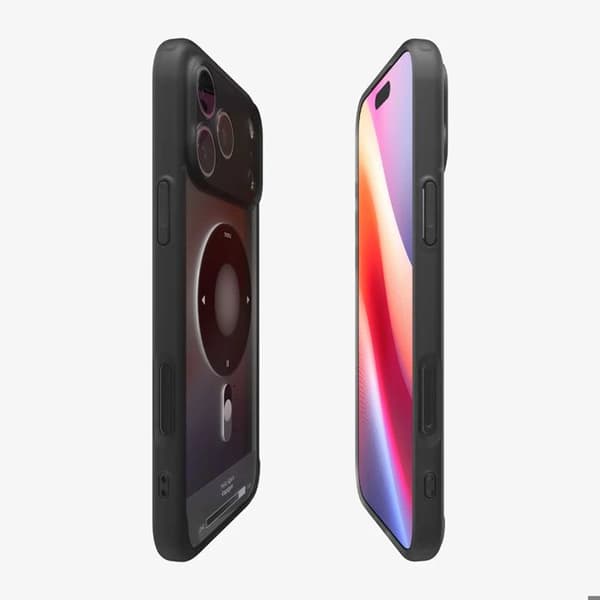 Coque Ultra Hybrid MagSafe Apple iPhone 17 Pro Max - Klassisk Sort