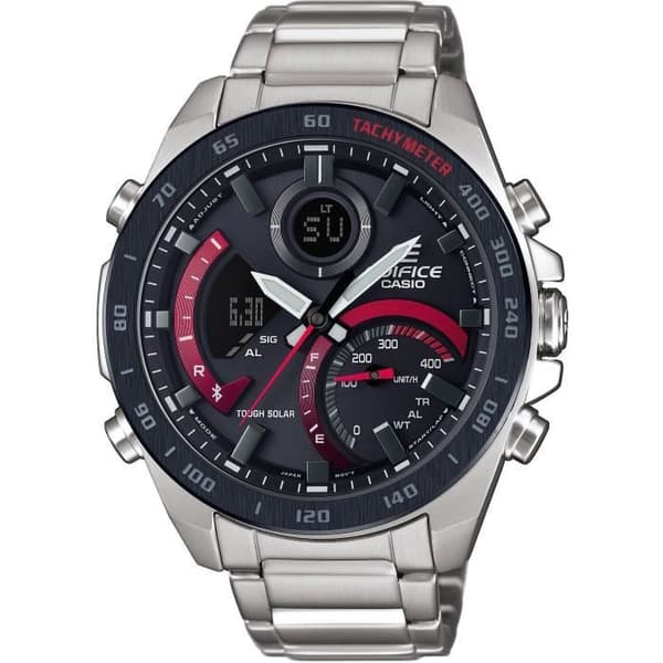 Klocka - CASIO - ECB-900DB-1AER - 51,5mm - Svart