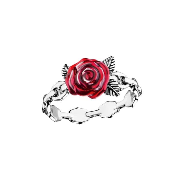 Silverring Rosor Romantik – Viktoriansk Rosdesign i Sterling Silver