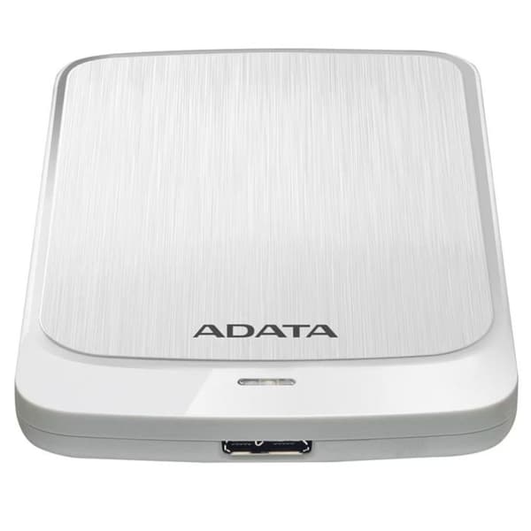 ADATA HV320 extern hårddisk - 1000 GB - USB 3.1 - Vit