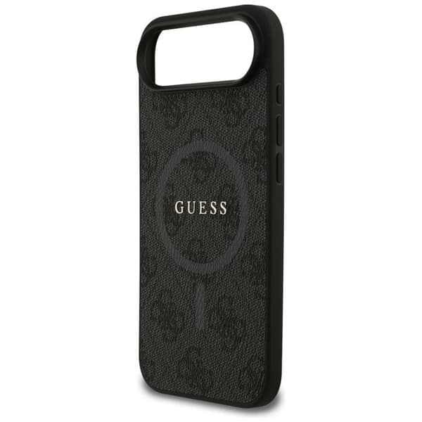 Coque Guess 4G Ring Classic Logo MagSafe til iPhone Air - Sort