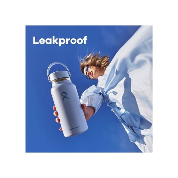 Isoleret flaske - HYDRO FLASK - Agave - Rustfrit stål - Isolering 24 timer kold / 12 timer varm - 946 ml (32 oz)